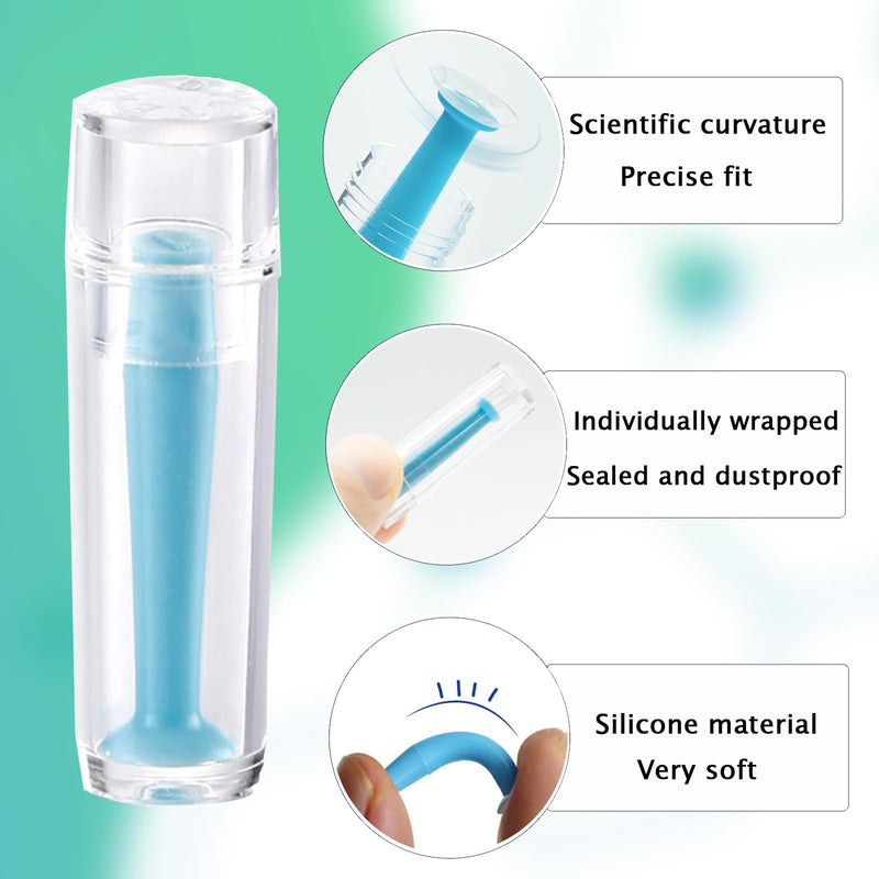 6 Pieces Hard Scleral Lens Remover Tool for RGP, Silicone Eye Contact Lens Plunger Suction Cup 6 - BeesActive Australia