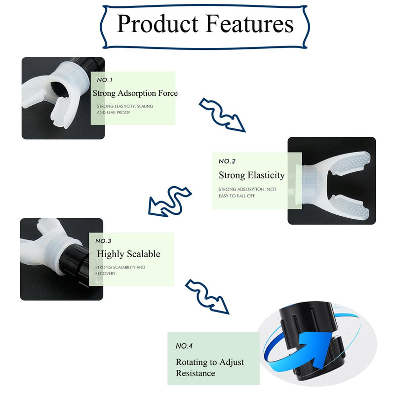 2PCS Portable Muscle Trainer,Exercise Device with Variable Settings,Improve Strength and Endurancee,Lightweight, Portable,Easy to Clean - BeesActive Australia