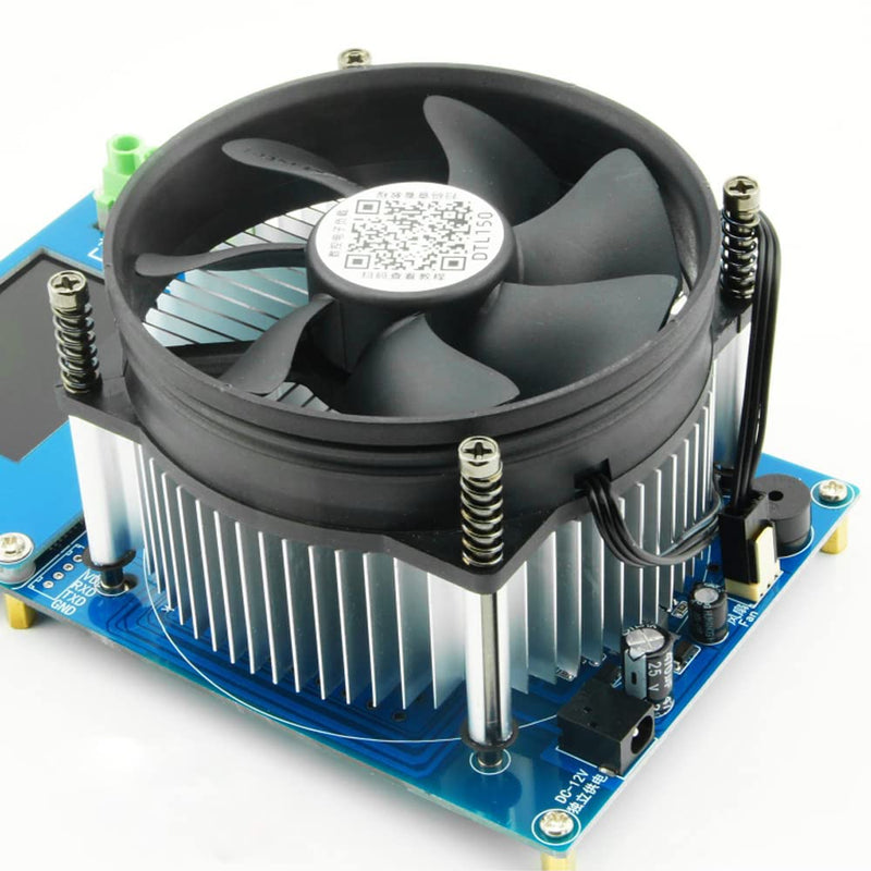 150W 20A Adjustable Constant Current Electronic Load 2.4inch TFT Color Display 4 Working Modes USB Lithium Battery Capacity Monitor Tester Discharge Meter