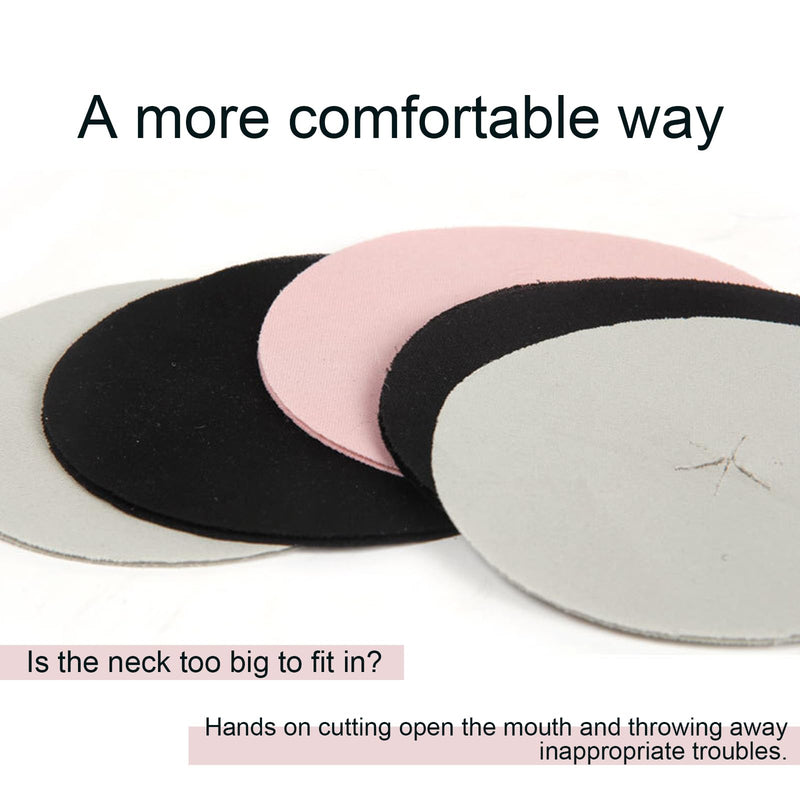 Hamster Recovery Collar Protection Cone After Surgery, Small Animals Adjustable Protection Collar for Rat Bird Rabbit Guinea Pig, Anti-Lick Anti-bite Pet Elizabeth Collar (Black, L) Black - BeesActive Australia