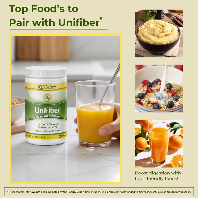 Dr. Natura® Unifiber, Natural Fiber Supplement, 8.4-Ounce. 8.4 Ounce (Pack of 1)