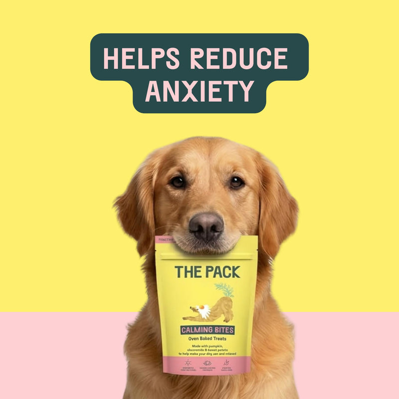 THE PACK Functional Treats: Vet-formulated, allergy-friendly Calming Bites - (8 x 100g packs) 8 x 100g packs