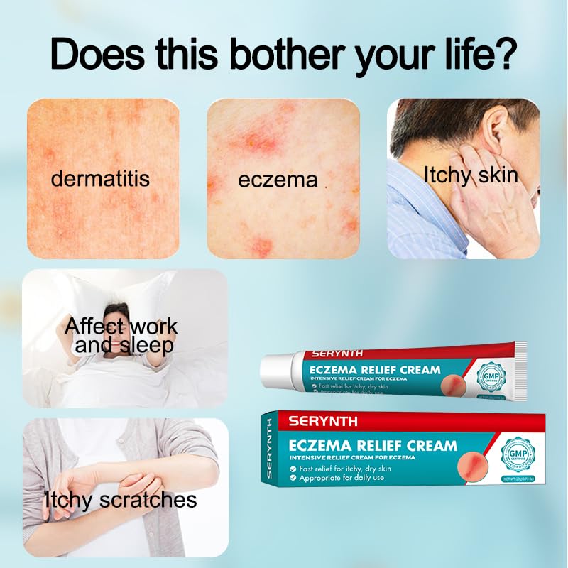 High-Efficiency Eczema Dermatitis Creams, Relief Hydrocortisone 0.7 oz