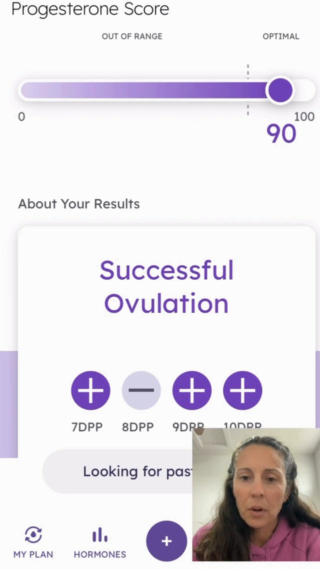 Proov Confirm PdG Implantation Test - Progesterone Scoring System - 1 Kit 5 Count (Pack of 1)