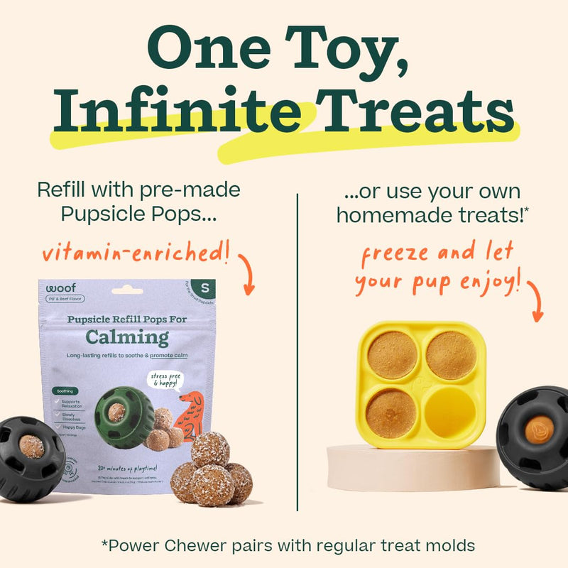 WOOF Power Chewer Pupsicle - Durable Dog Toys for Aggressive Chewers - Easy to Clean - Toys for Large Dogs 25-75 lbs - BeesActive Australia