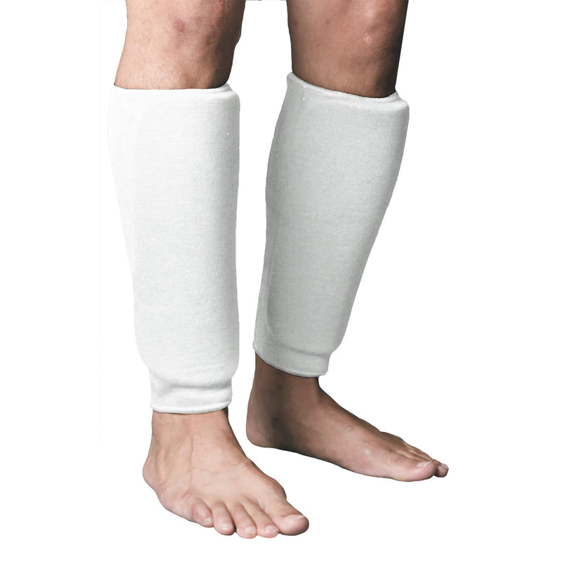 ProForce II Martial Arts Cloth Guard Protection Bundle - Forearm/Shin (White) Large