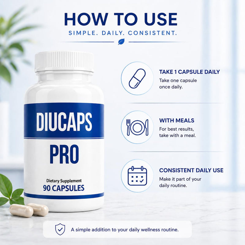 Legere Pharmaceuticals Diucaps 90 Capsules | Diucaps Legere Pharmaceuticals for ES Global Brands