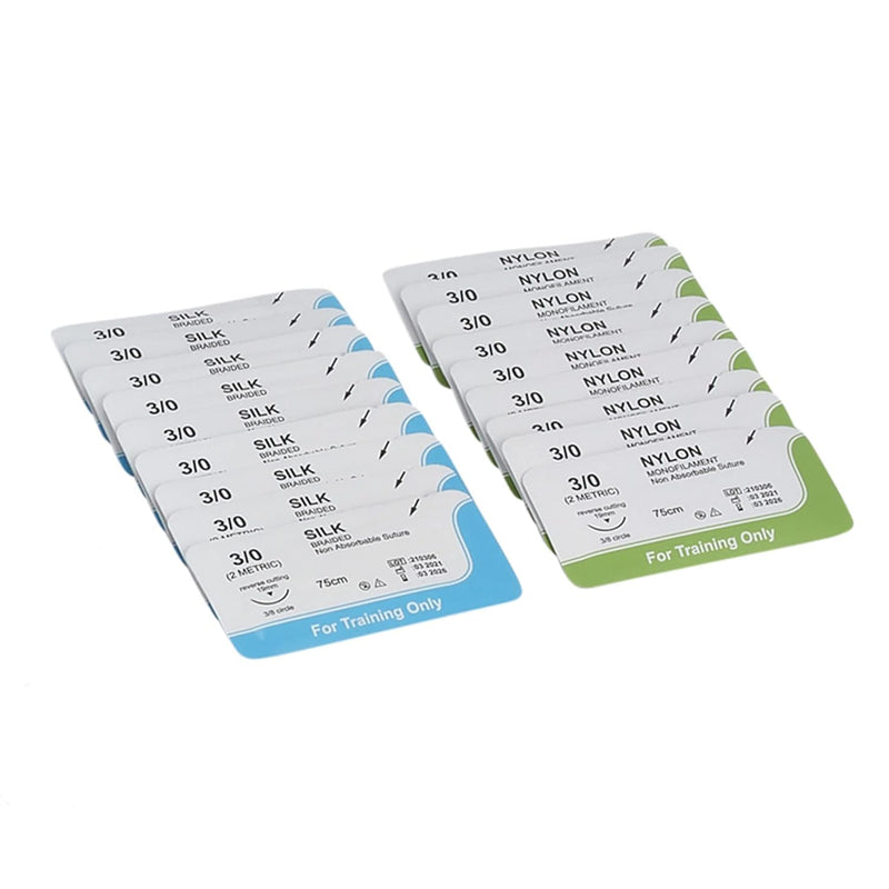 Dental Suture Practice Kit | Complete Suturing Kit Including 4 Suture Pads | Perfect Dentist Gifts | 6 Quality Dental Suture Tools | Suturing Practice | OSCE Dentistry | Perfect Suture Material - BeesActive Australia