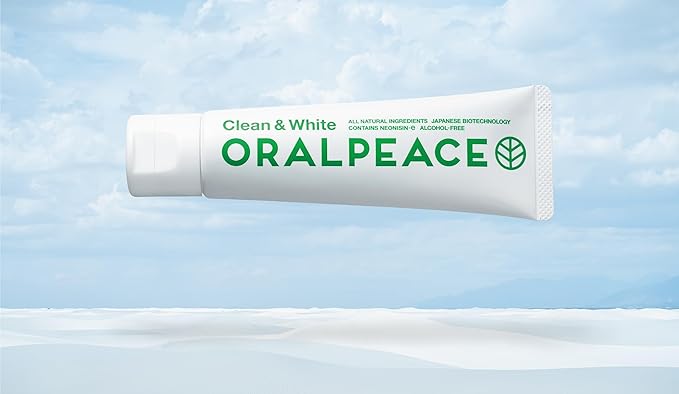 Oral Peace Clean & White Toothpaste & Oral Care Gel 80g - BeesActive Australia