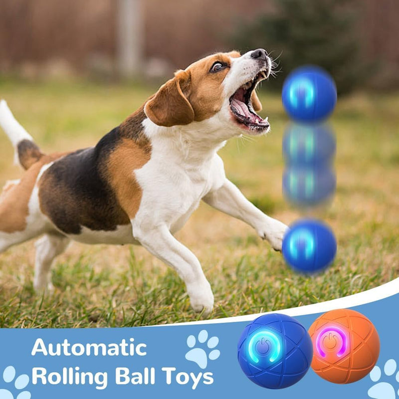2025 New Shaky Ball Toy for Dogs, Upgrade Interactive Dog Ball, Pet Bounce Ball, Vibrating Dog Ball, Automatic Moving Dog Toy Ball, USB Rechargeable Shaking Pet Ball for Small Dogs - BeesActive Australia