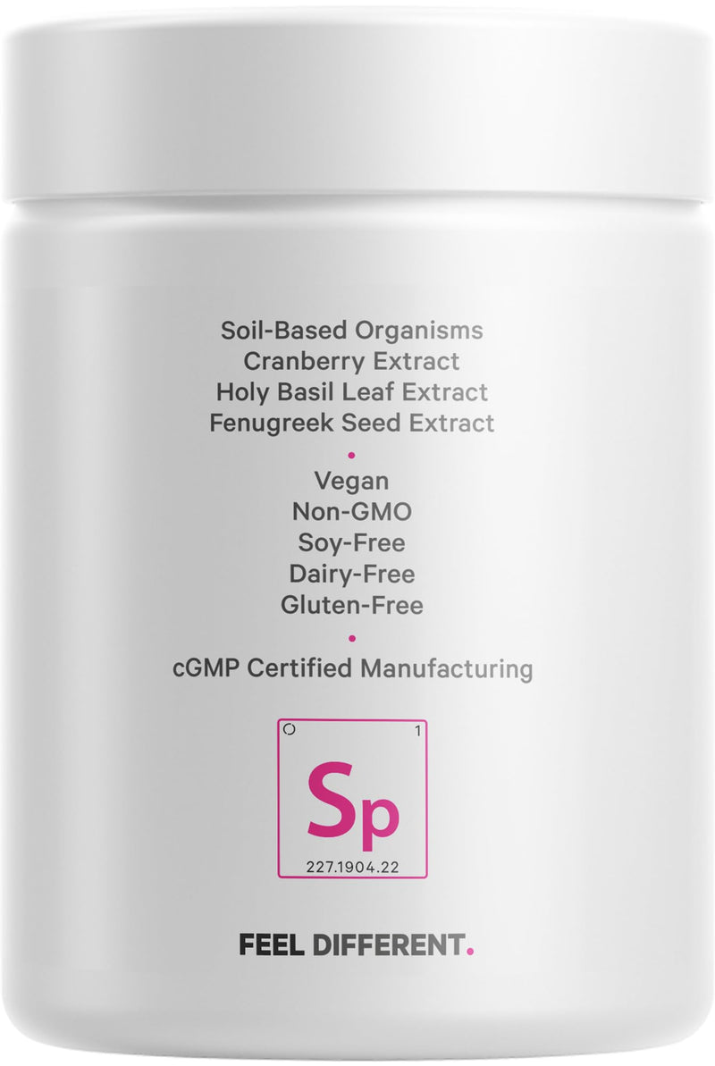 Codeage Women’s Probiotics Supplement - 50 Billion CFUs - SBO Probiotics & Prebiotics - Cranberries - Feminine Health - Fermented Botanical Blend, Whole Food Supplement - Vegan, Non-GMO - 60 Capsules 60 Count (Pack of 1)