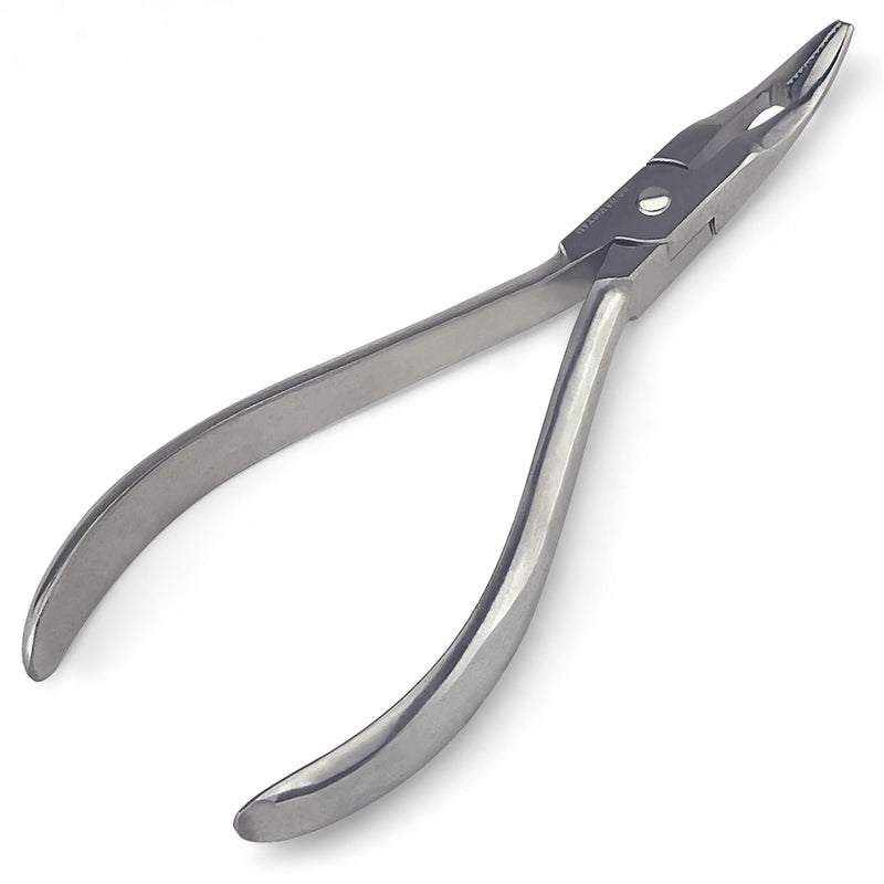 3 Pcs Orthodontic Instruments Tool Set - Hard Wire Cutter, Mathieu Ligature Elastic Placing Plier, Slim Weingart Plier Orthodontic Set - BeesActive Australia