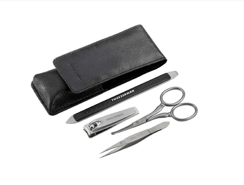 Tweezerman Essential Grooming Kit For Men 4 Piece Set - BeesActive Australia