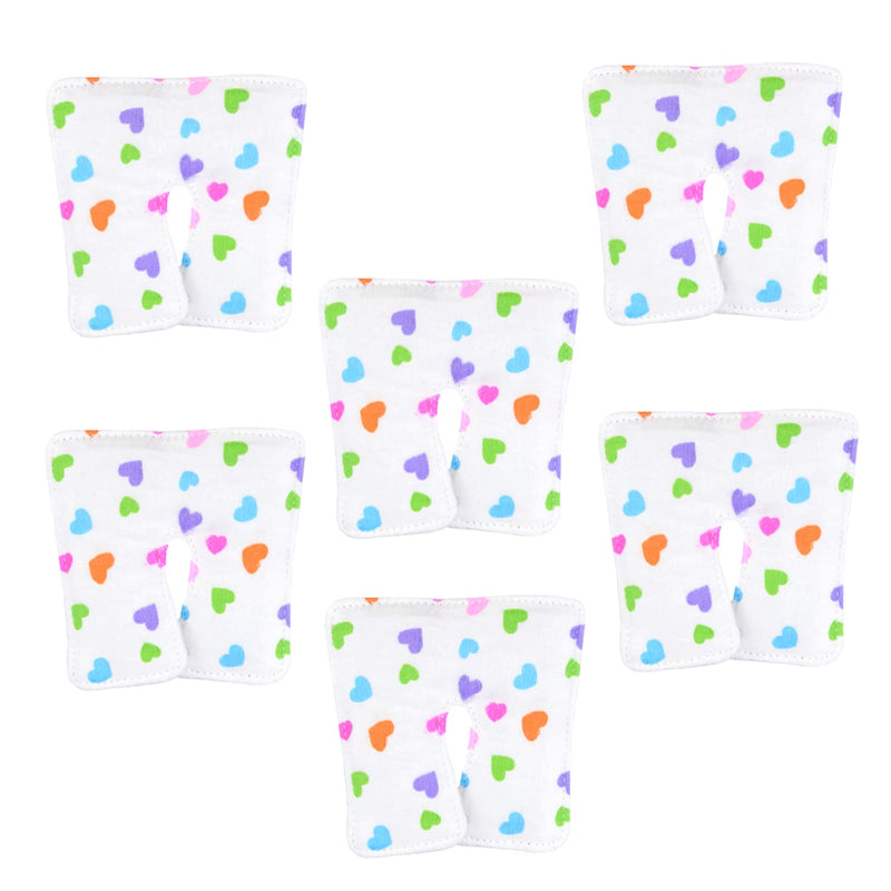 6 Pack Trach Pads Reusable Trach Tube Covers Tracheotomy Dressing Pads for Tracheostomy & Laryngectomy - BeesActive Australia