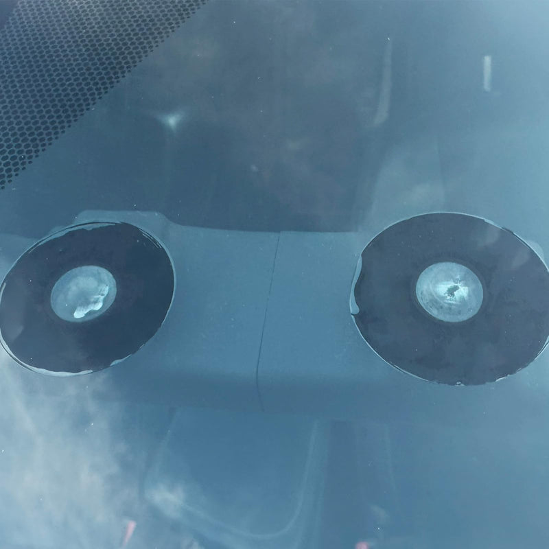 All-Black Silicone Skin for SunPass Pro and SunPass Portable (Florida), UNI Pass by E-Pass, and Rectangular EZ Pass with Suction Cups. Includes Black Suction Cups.
