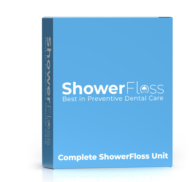 Water Dental Flosser - Convenient for Teeth, Attaches to Your Shower Head - Easy Installation, Adjustable Temperature & Pressure - Dentist Recommended - BeesActive Australia