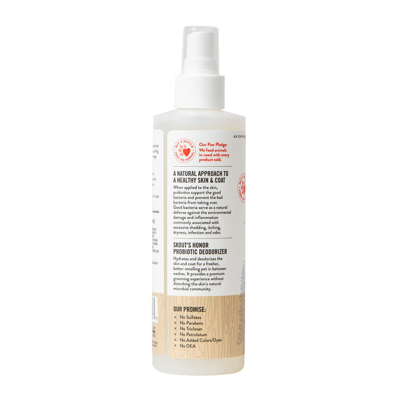 Skout's Honor Pet Deodorizer Spray- Hydrating Daily-Use with Avocado Oil & Omega-3s, Paraben & Sulfate-Free, 97% Natural, 8oz, Dog of The Woods Dog of the Woods - 1-Pack - BeesActive Australia