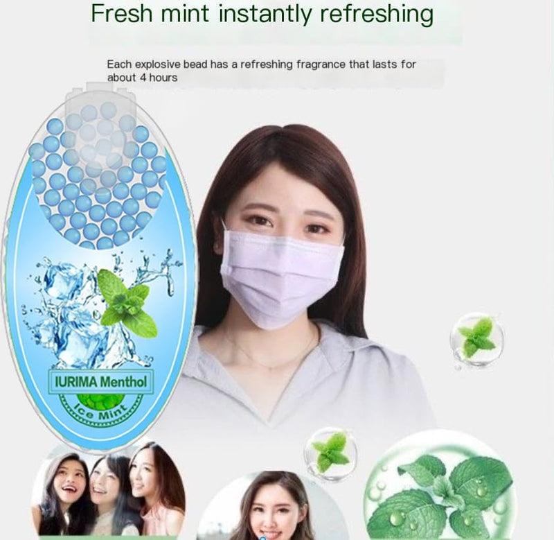 Air Freshening Beads/crushball Unforgettable fragrance / 1000 capsules for Masks & Filtered Air Spaces