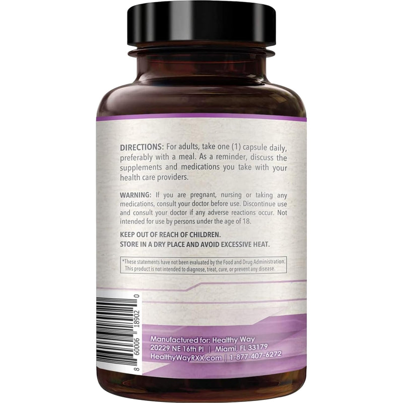 150mg Pterostilbene Supplement - Once Daily Antioxidant Supplement for Healthy Aging Immune Heart Skin and Brain Support - Naturally Derived Non-GMO & Made in the USA (180 Servings)