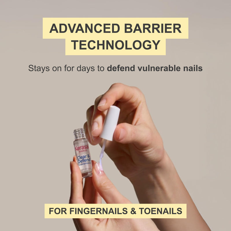 Kerasal Advanced Clear & Defend Fungal Nail Renewal and 5 Files, 0.13 Fl Oz - BeesActive Australia