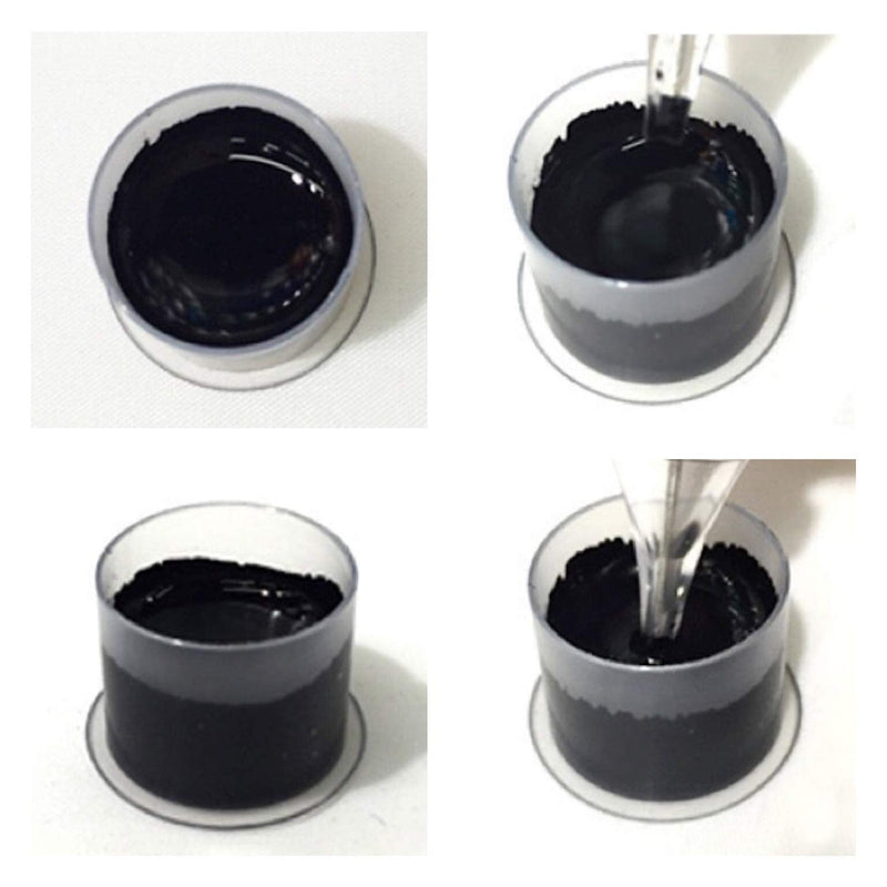 Tattoo Ink Caps, 300pcs Plastic Disposable Microblading Tattoo Pigment Self Standing Cups, Medium Size of 14x12mm Medium 14mm - BeesActive Australia
