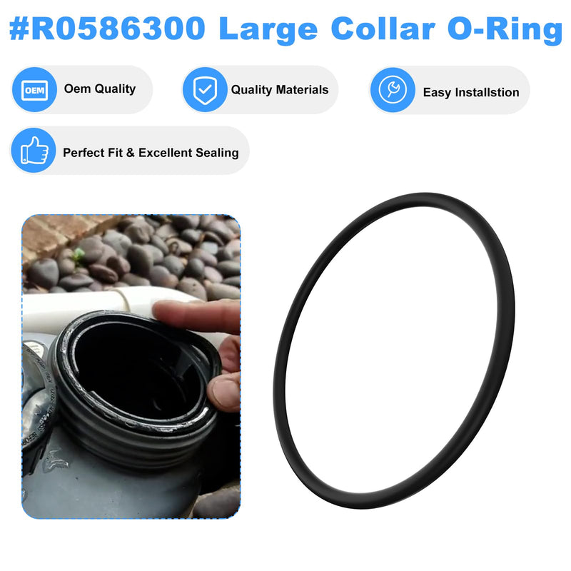 R0586300 Large Collar O-Ring Seal Replacement Zodiac Nature 2 Fusion, Jandy, Fusion Inground, Vision Pro Aboveground, Fusion Nature2 O-Ring - BeesActive Australia