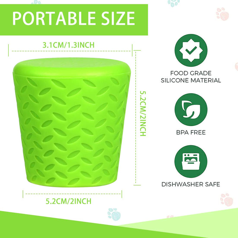 Outdoor Dog Shower Portable Dog Shower Head Bottle Attachment Water Sprayer Accessories Pet Travel Shower Suitable for Dog Paw Cleaning Hiking Beach Dirt Removal 2pcs 5.2X5.2CM 1 - BeesActive Australia
