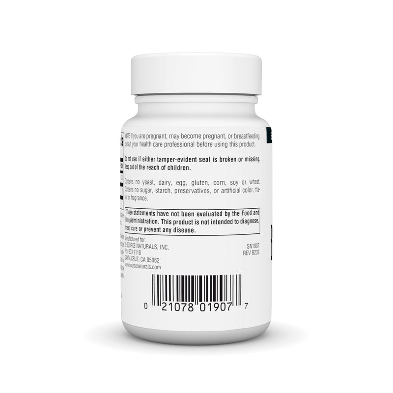Source Naturals Benfotiamine, 150 mg, Fat Soluable Source of Vitamin B-1* - 120 Tablets