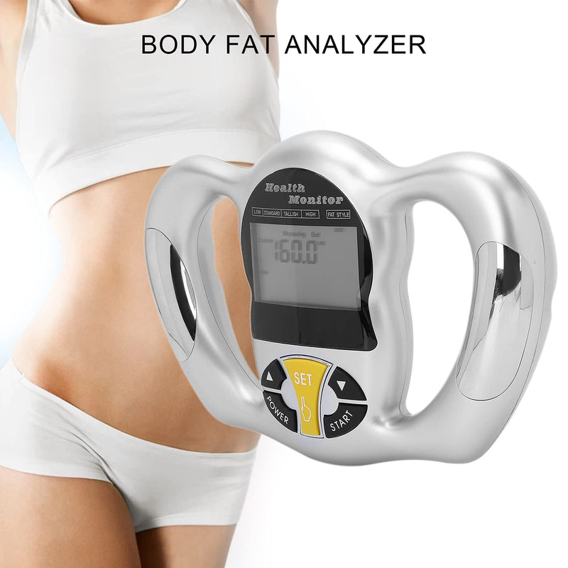 Body Fat Measuring Instrument, At Loss Monitor, Handheld Body Fat Measuring Instrument BMI Meter Fat Analyzer Monitor Measure Device - BeesActive Australia