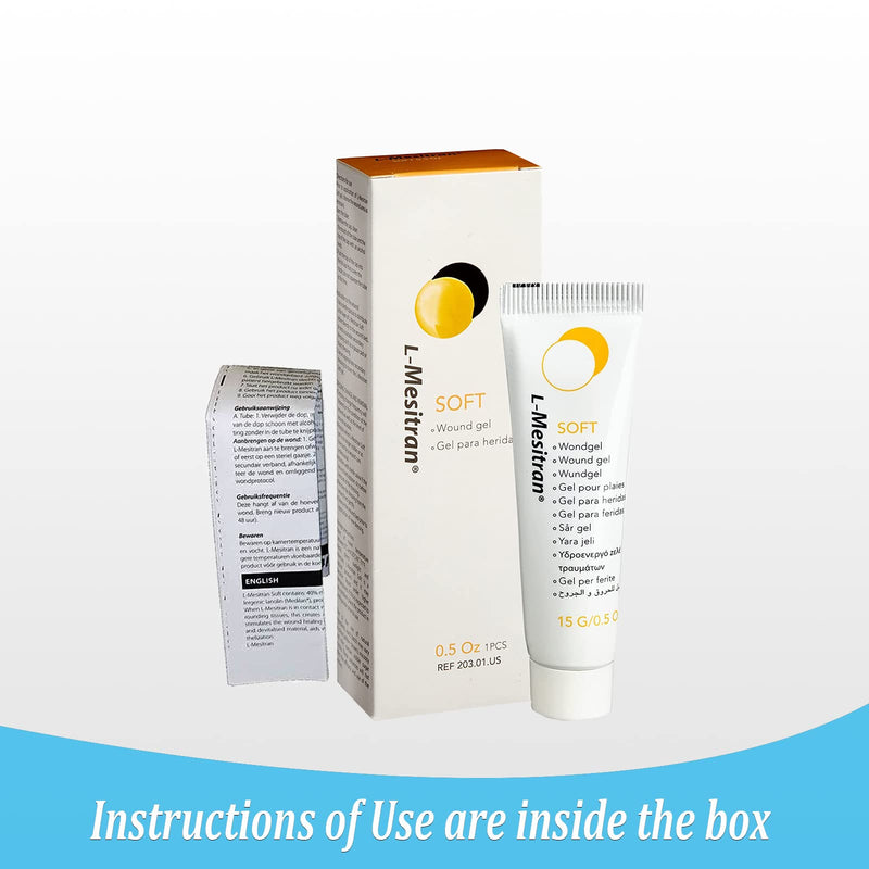 Medical Grade Honey Wound Gel Healing Ointment for Scars Abrasions Burn Hypoallergenic & Soothing Properties for Acute and Superficial Wounds for Elderly & Adults (2 Tubes of 0.5oz) 2 - BeesActive Australia