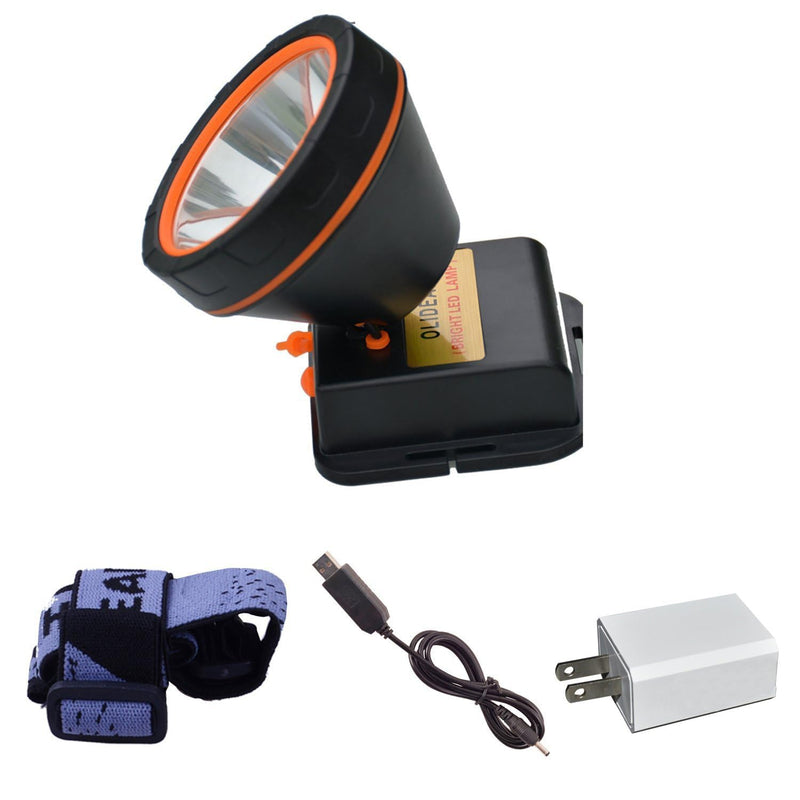 LED Headlamp Torch Outdoor Rechargeable Bright Flashlight Headlight for Camping Hunting Fishing