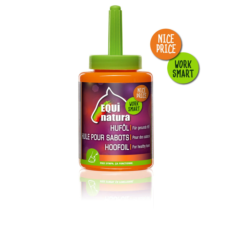 EQUINATURA Hoofoil with brush in a 450ml pot - BeesActive Australia