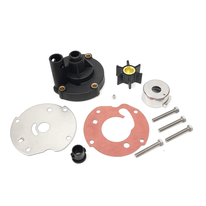 MARKGOO 763758 Water Pump Impeller Repair Kit Replacement for OMC Johnson Evinrude Outboard 5.5 6 7.5 HP Boat Motor Engine Parts Rebuild (1954-1979) 0763758 391391 382797 389228 379771 778166
