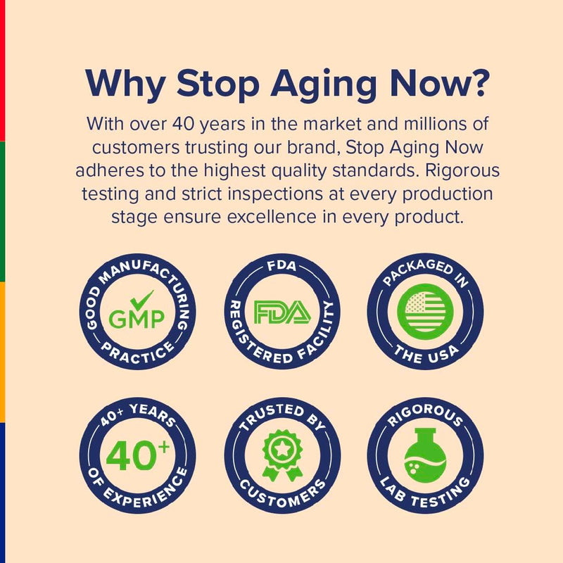 Stop Aging Now - PurAlc Acetyl-L-Carnitine HCI PurALC - 500mg Vitamin Supplement - 30 Capsules