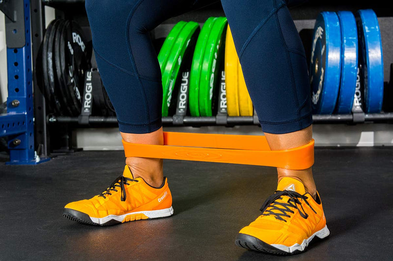 Pure Band - Latex-Free Professional Resistance Bands for Working Out, Stretching, Rehab, & Physical Therapy - Premium, Stretch Bands for Exercise & Recovery - Super Strong Exercise Bands ORANGE - LIGHT RESISTANCE - BeesActive Australia