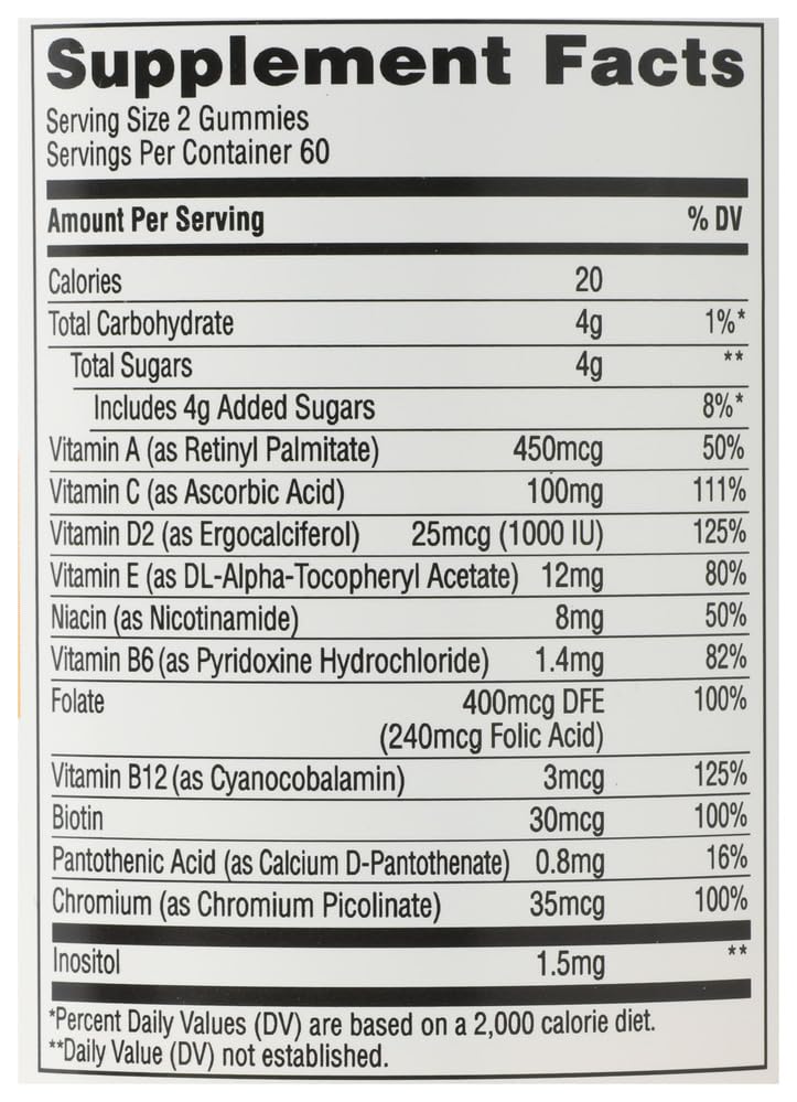 365 by Whole Foods Market Adult Multivitamin Gummy, 120 CT