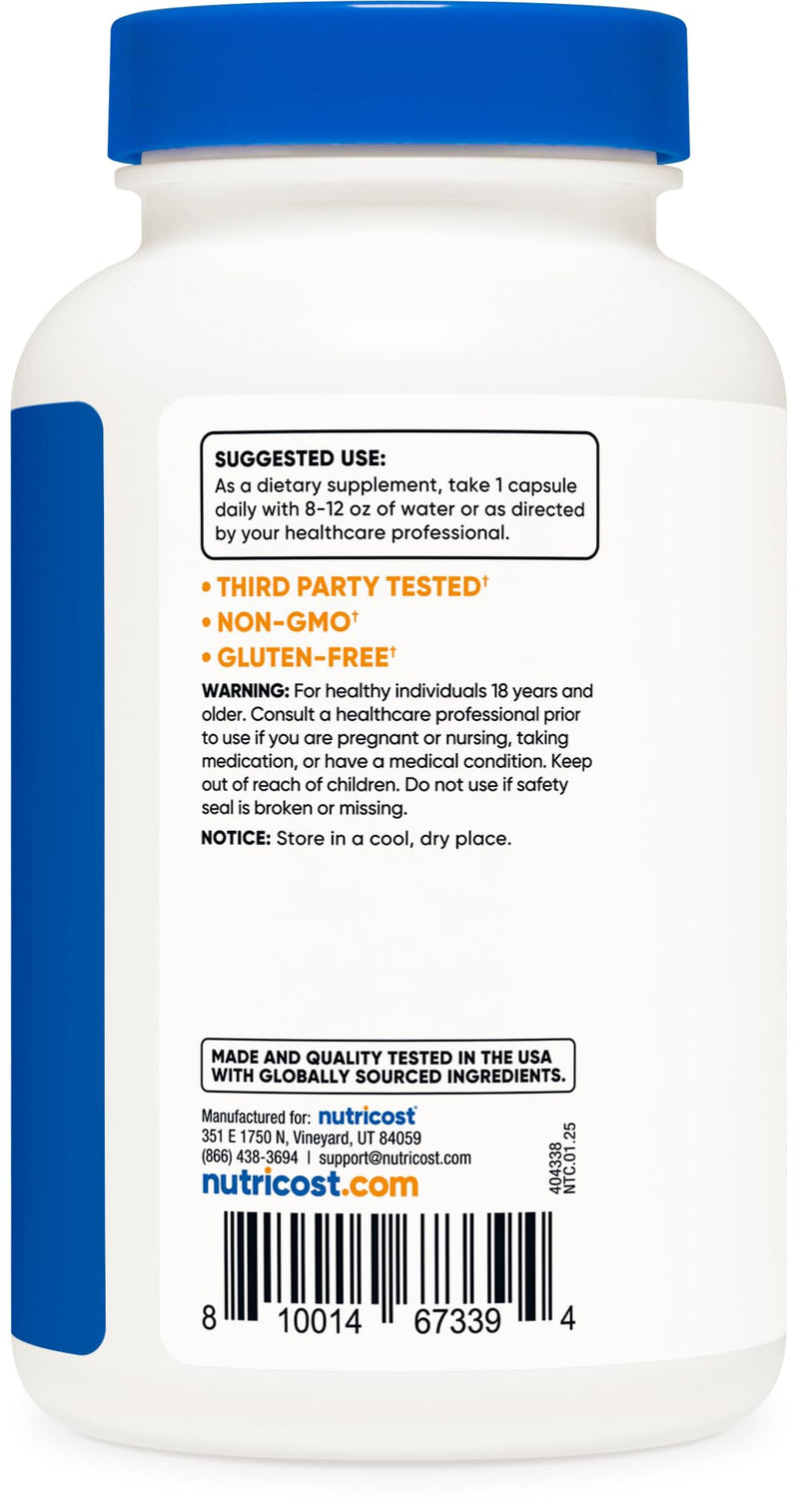 Nutricost Grape Seed Extract 28,000mg, 240 Capsule - Non-GMO, Gluten Free, Vegetarian Friendly - BeesActive Australia