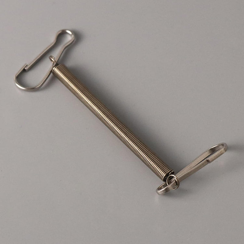 Silver Spring with 2 Clips Used Singly Or in Combination to Hold Rabbit Water Dispenser Drinking Bottle for Small Animals Metal Spring Clips and Fasteners Feeding and Watering Supplies - BeesActive Australia