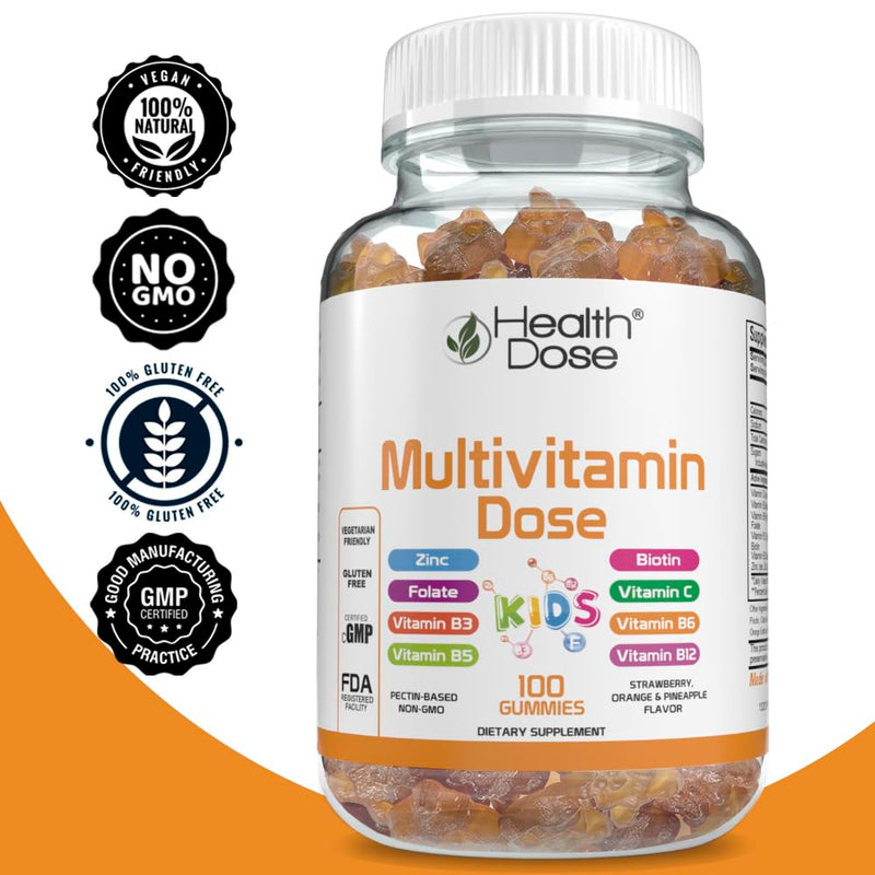 Health Dose Multivitamin Dose Children 100 Gumies