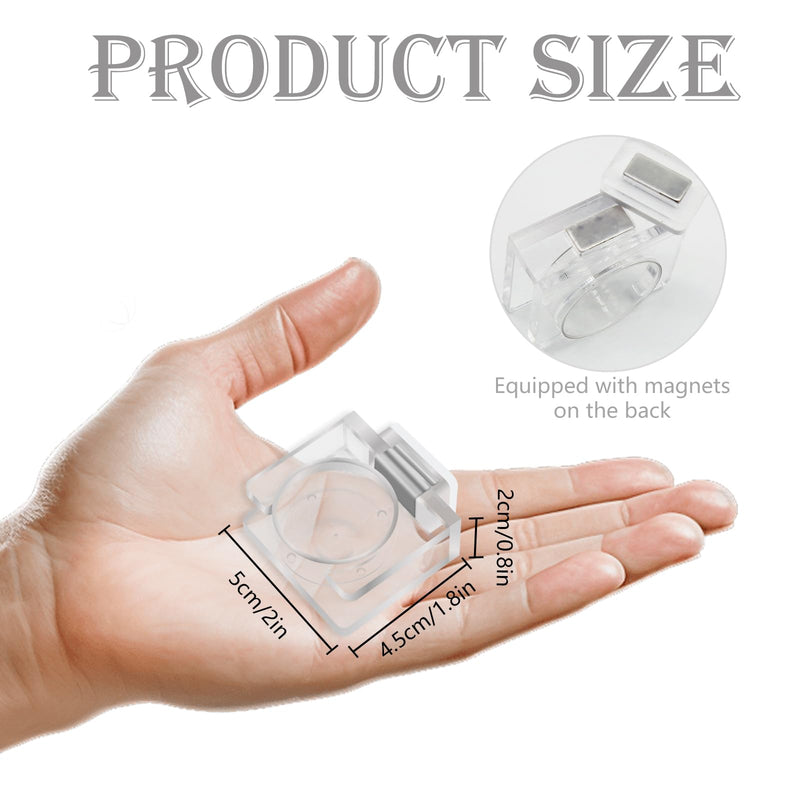 Acrylic Jumping Spider Feeding Dish Accessories, Transparent Jumping Spider Enclosure Accessories, Tarantula Enclosure Accessories for Tarantula, Jumping Spider Feeding Dish Spider Terrarium - BeesActive Australia