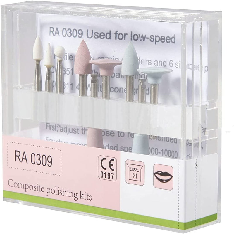 Dental Composite Polishing Kits RA0309 Light-Cured Resin Teeth Polishing Set