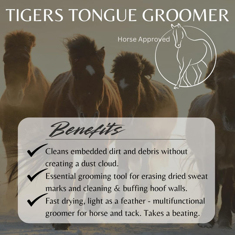 Epona Tigers Tongue Groomer Horse Grooming Tool - BeesActive Australia