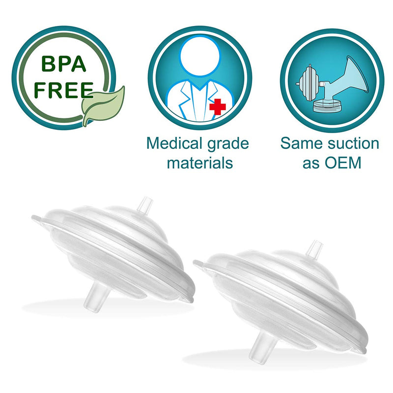 Nenesupply Backflow Protector Compatible with Spectra S2 Spectra S1 Breastpump Replace Spectra Pump Parts Replace Spectra Backflow Protector and Spectra S2 Parts - BeesActive Australia