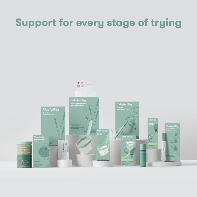 Frida Fertility At-Home Insemination Kit for Conception Support, Easy DIY 2 Collection Cups