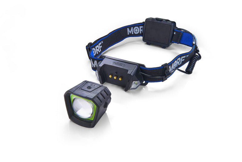 Police Security Flashlights - MORF Removable R230 3 in 1 Headlamp Magnetic Flashlight - Perfect for Mechanics, Emergency Preparedness, Outdoor, Water Proof, Drop Proof - BeesActive Australia
