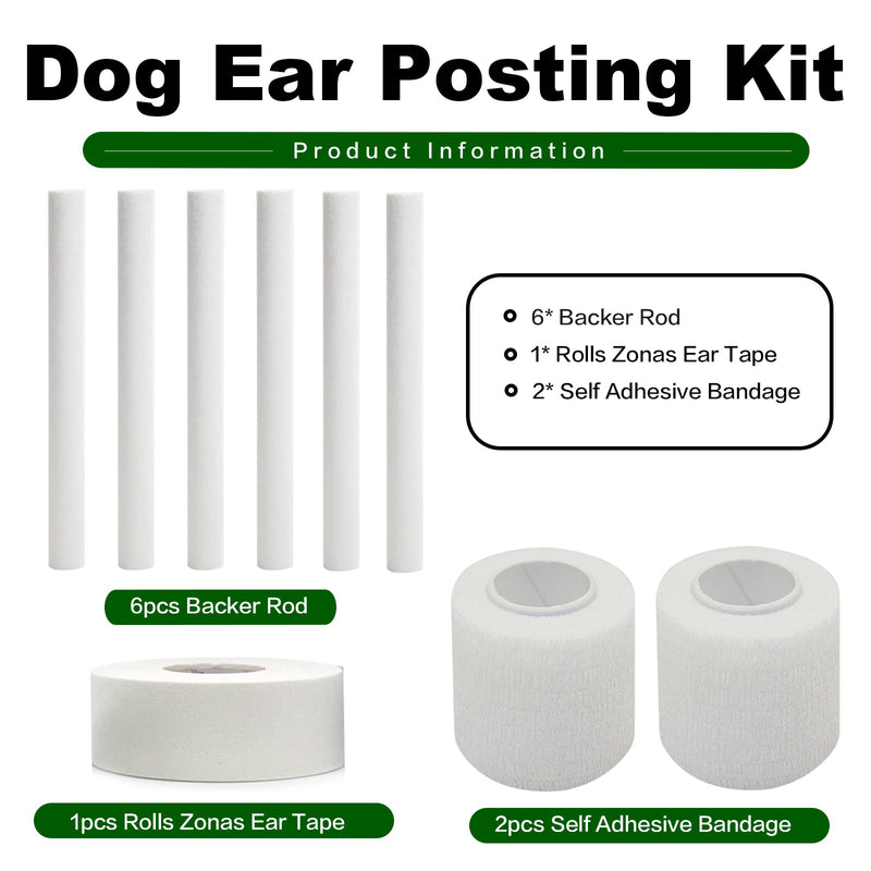 Doberman Dog Ear Posting Kit, Dog Ear Stand Up Support Tool, Dog Ear Tap for Doberman Pinscher Dog - PawsPlanet Australia