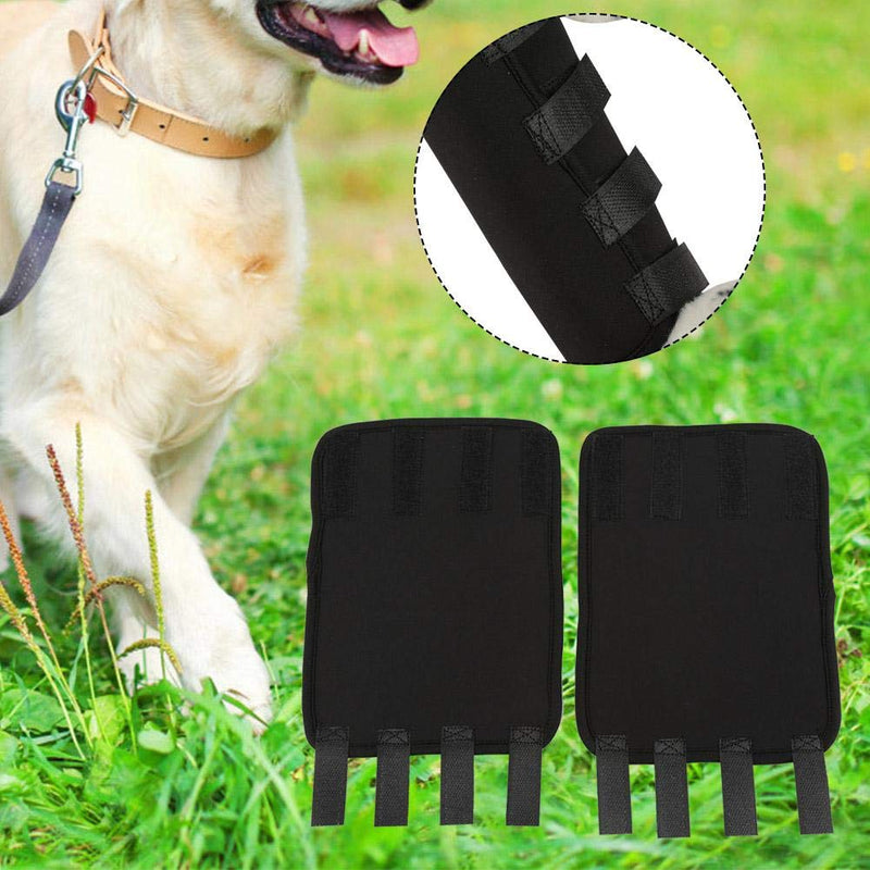1 Pair of Dog Front Legs Brace Wounds Joint Pet Surgical Injury Bandage Wrap (L)