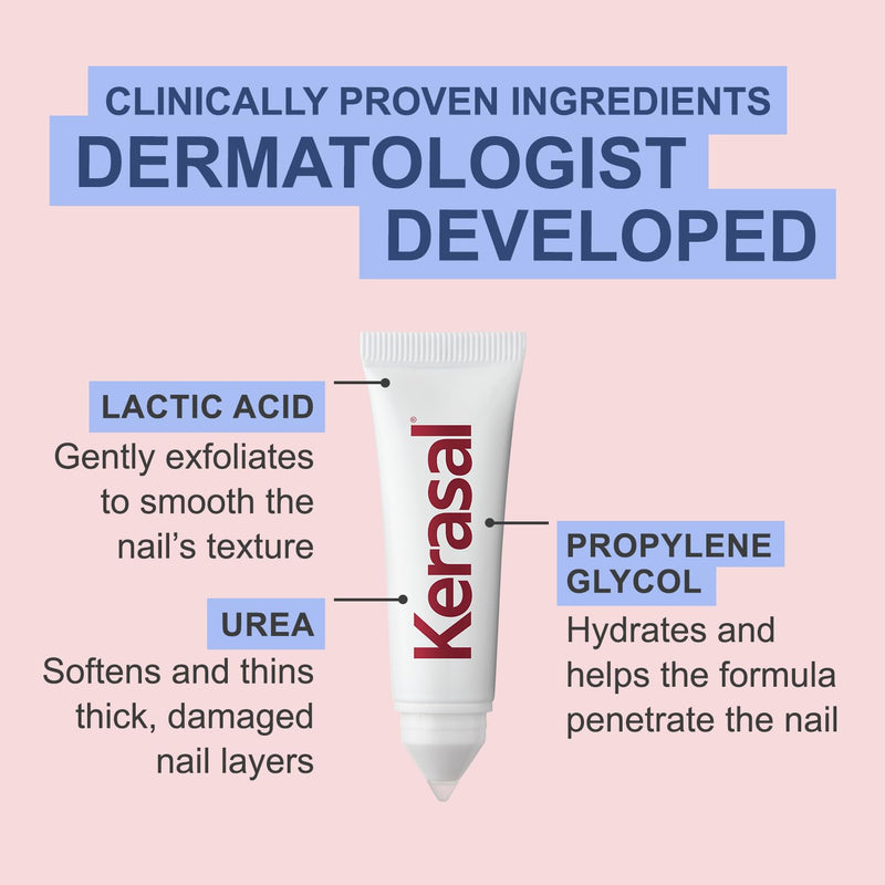 Kerasal Nail Fungus Extra Strength | Restorative Nail Repair for Damaged Nails, 0.33 fl oz (Packaging May Vary) Nail Renewal 0.33 Fl Oz (Pack of 1)