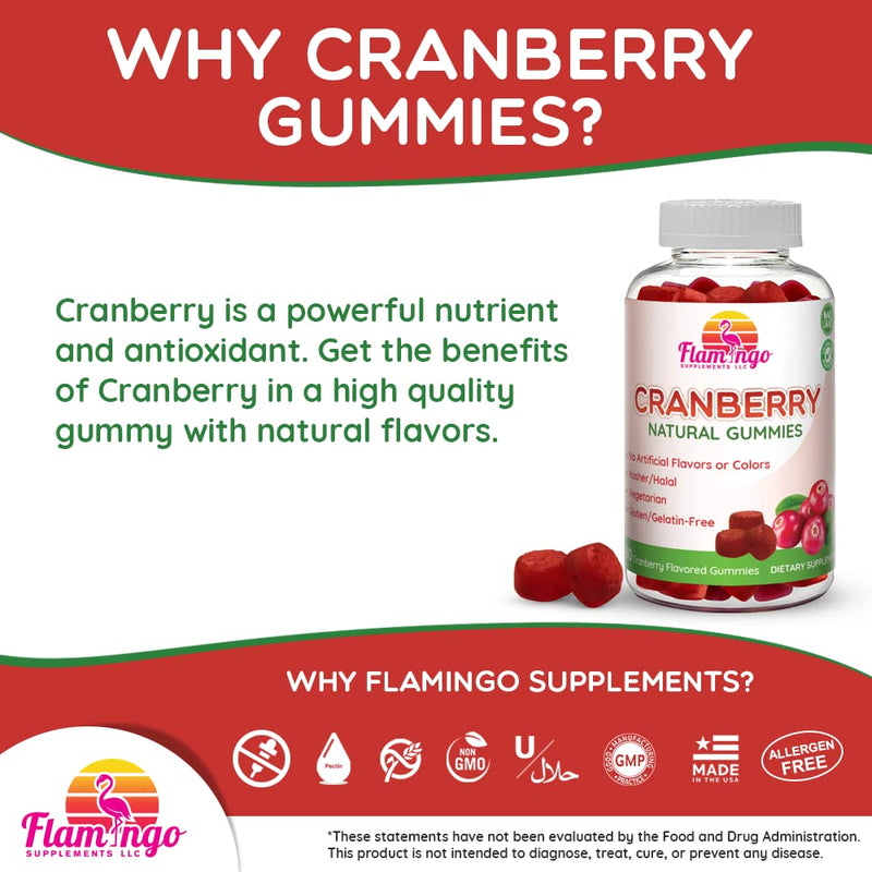 Cranberry Gummies 1000 mg - Cranberry Supplement Alternative to Cranberry Pills or Juice for Women, Men, Kids. Cranberry for Urinary Tract Health, UTI Relief- Vegan, Halal, Kosher Chews- 60 Gummies - BeesActive Australia
