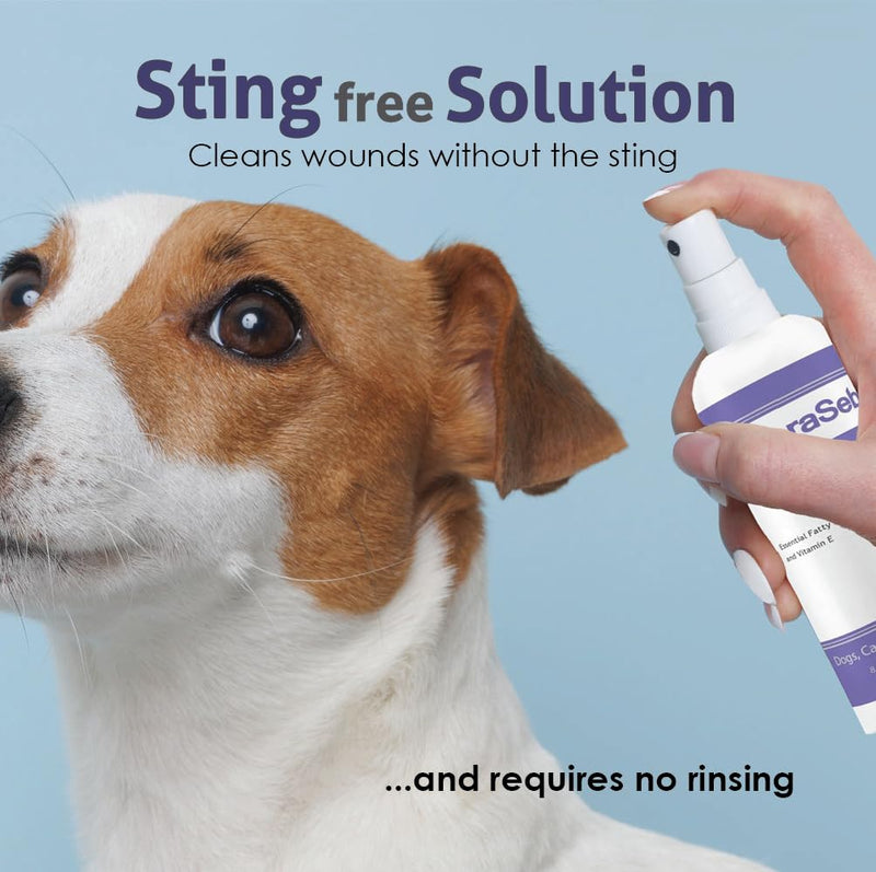 Skin and Coat Care Spray for Dogs and Cats - 8 fl oz, Easy-to-Use Solution for Maintaining Optimal Hygiene and Skin Health Spray (8 fl oz)